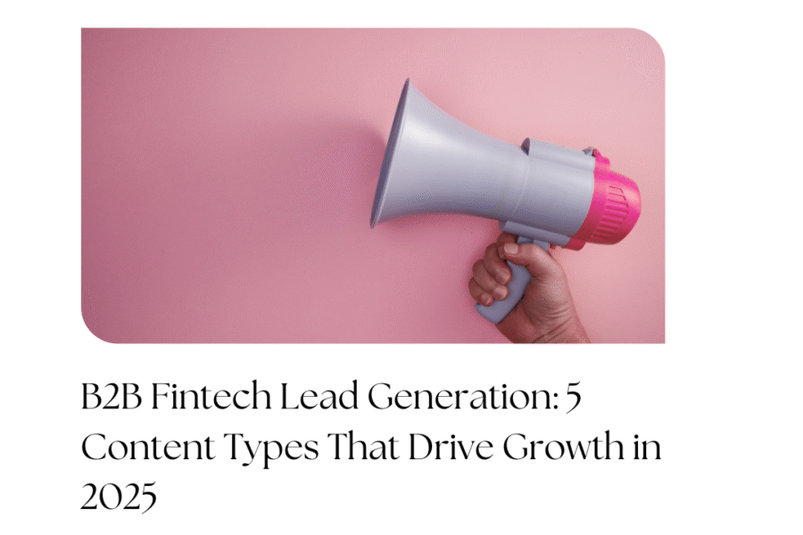B2B Fintech Lead Generation